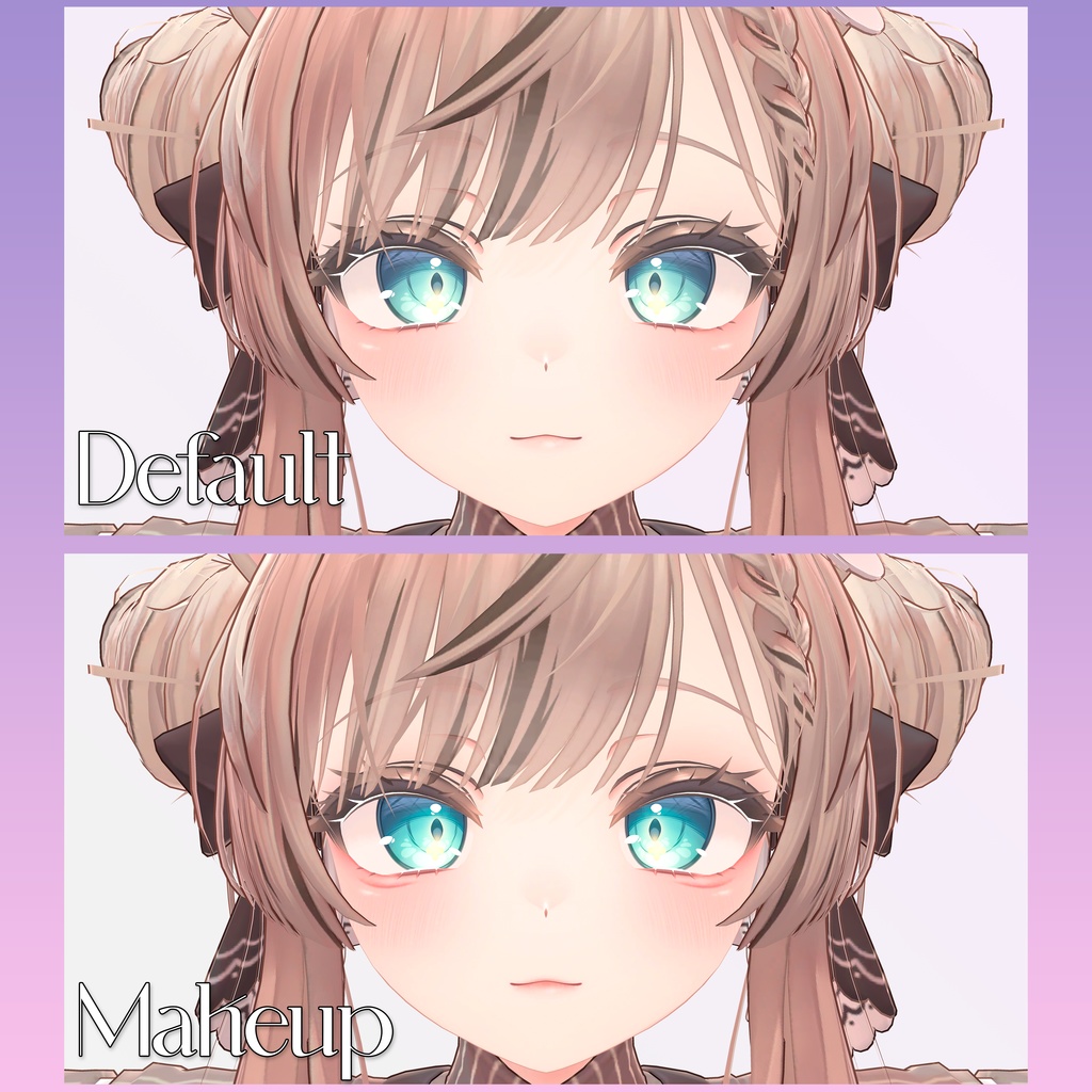 【マヌカ専用】メイクアップテクスチャ|Makeup textures for Manuka