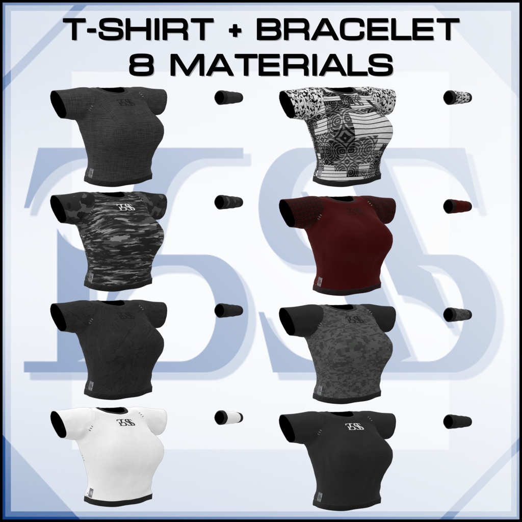 【4アバター対応】Sporty Outfit