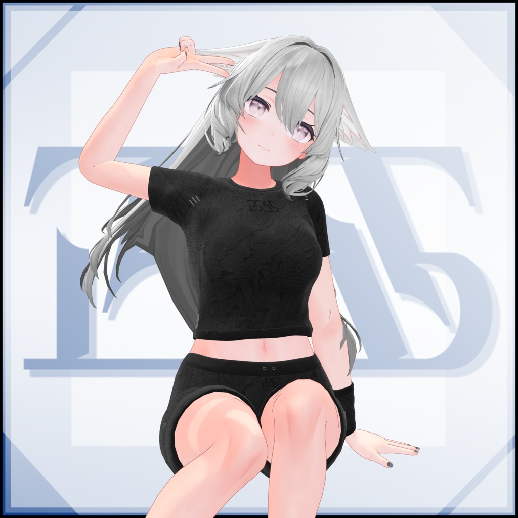 【4アバター対応】Sporty Outfit