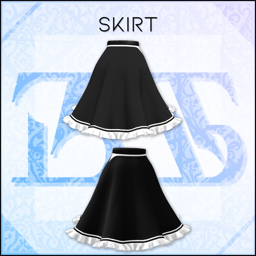 【VRChat用3Dモデル】マヌカ専用メイド服|Manuka Maid Outfit