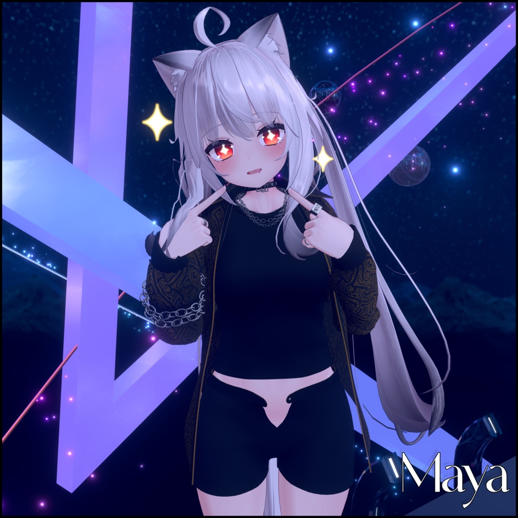 【7アバター対応】Golden Masquerade|VRC用衣装 v1.1