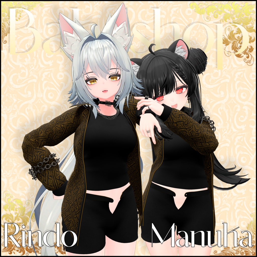 【7アバター対応】Golden Masquerade|VRC用衣装 v1.1