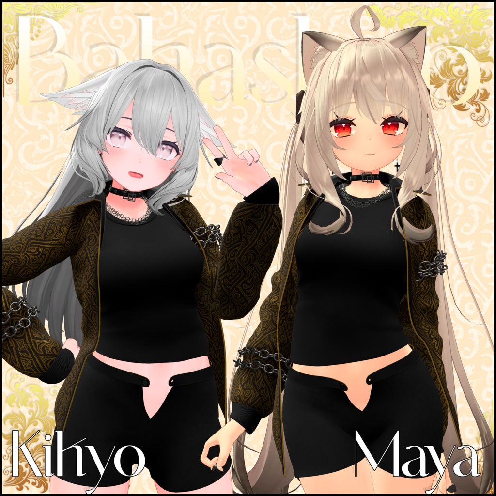 【7アバター対応】Golden Masquerade|VRC用衣装 v1.1