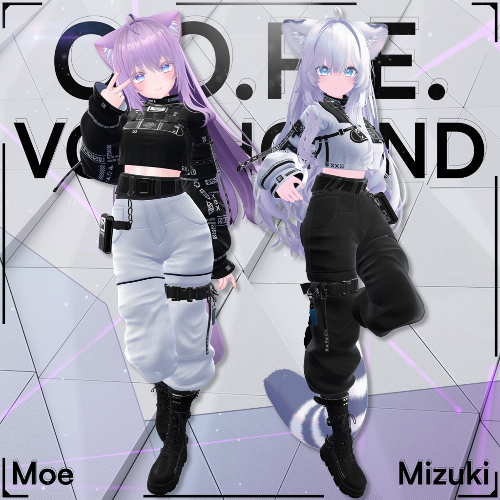 【10アバター対応】C.O.R.E. Voidhound