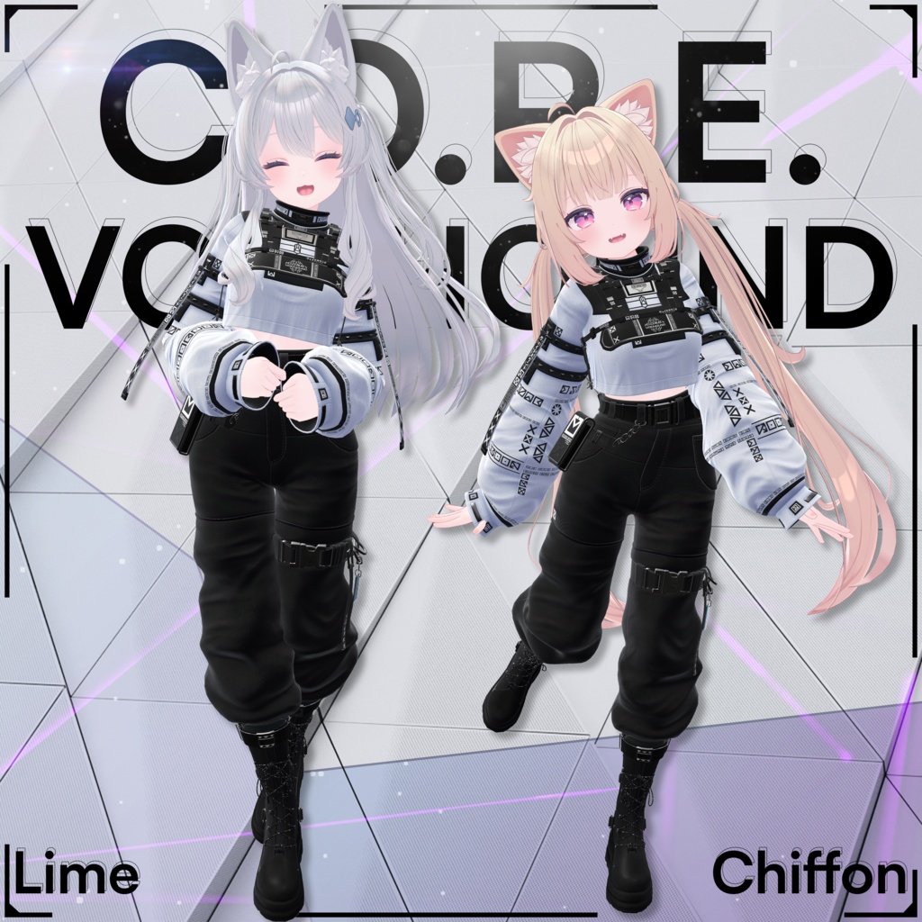 【10アバター対応】C.O.R.E. Voidhound
