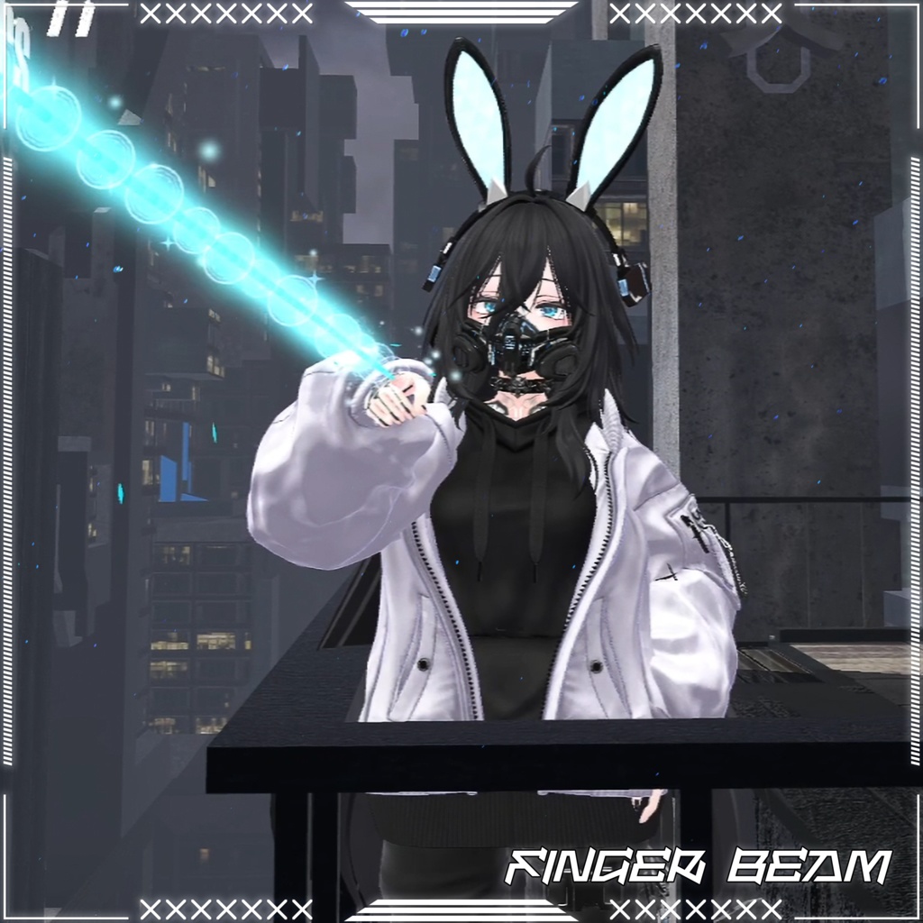 【全アバター対応】Sci-Fi Wrench|VRC用ギミック入り小道具