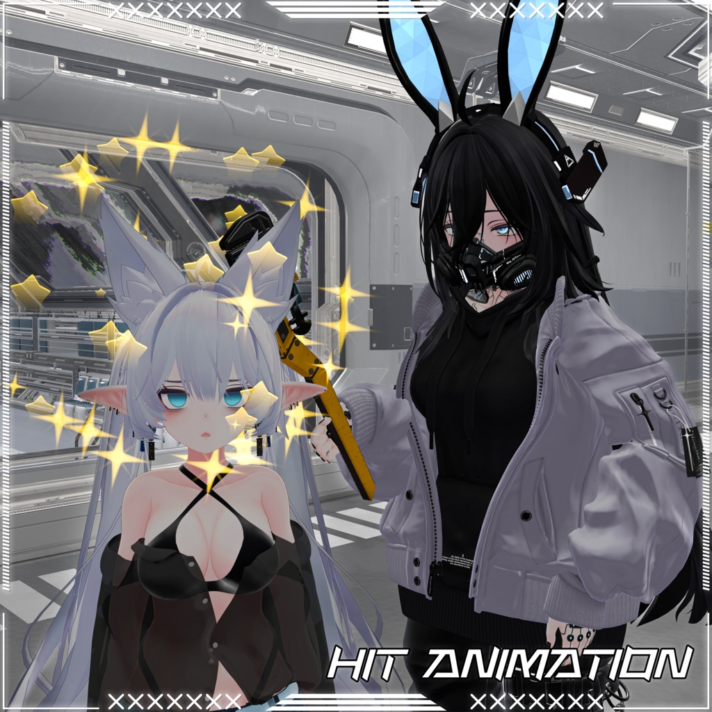 【全アバター対応】Sci-Fi Wrench|VRC用ギミック入り小道具