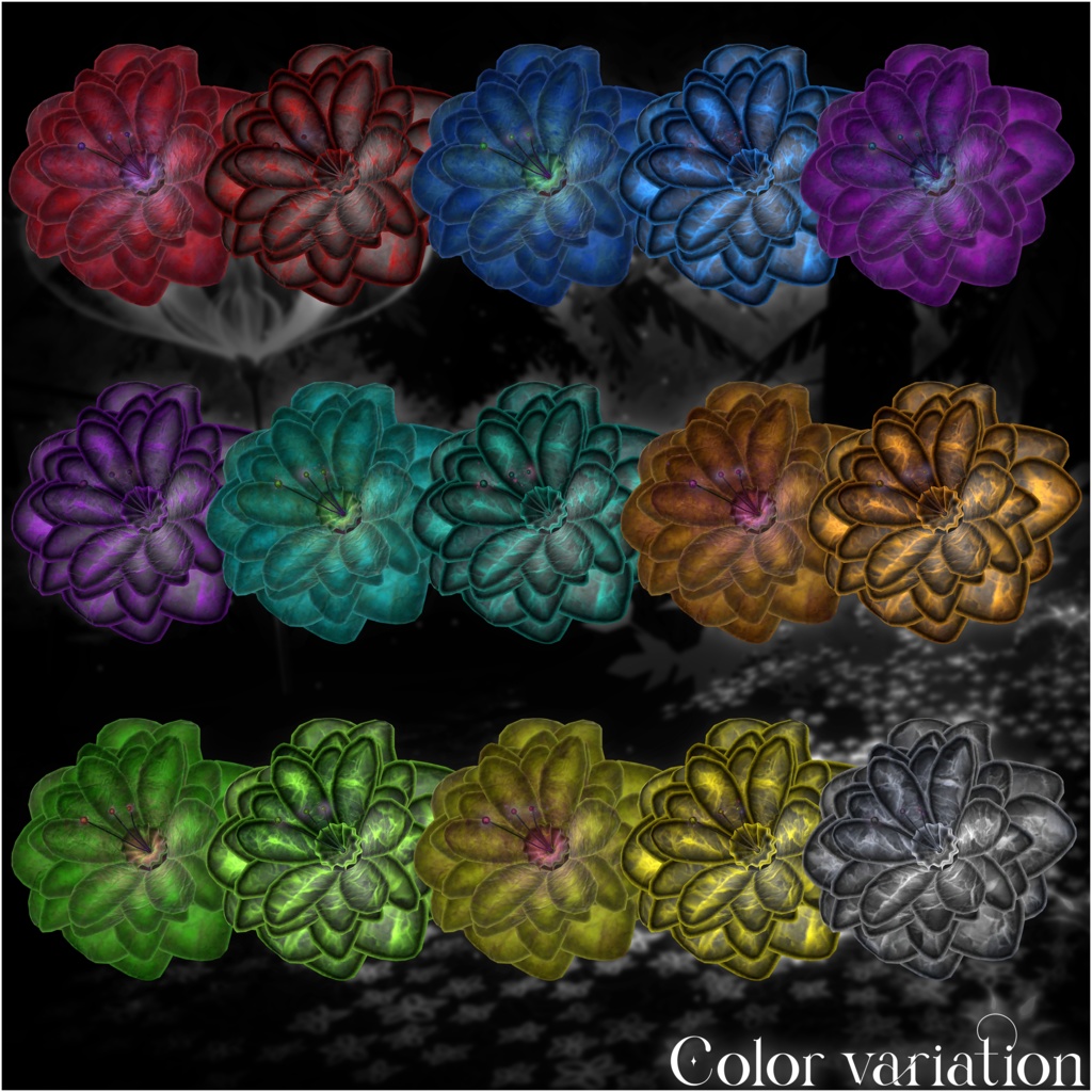 【全アバター対応】Crown of the Midnight Bloom|ヘイロー