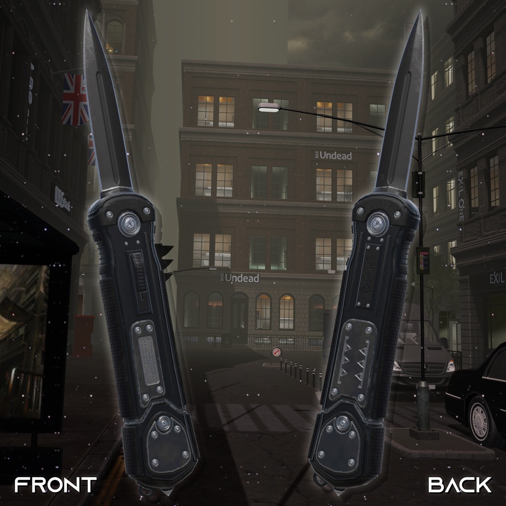 【全アバター対応】OFT Knife|ギミック・効果音付き武器