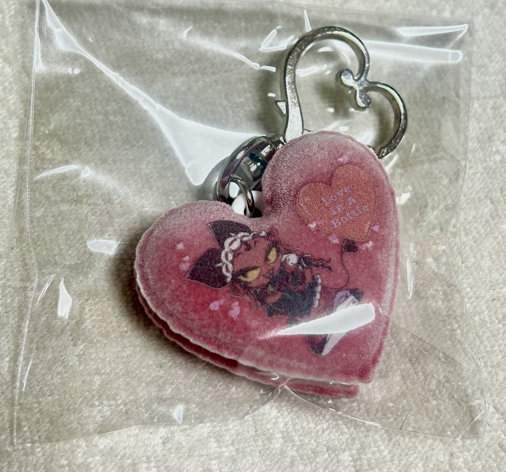 ハズビンホテル モブキャラ♠️ ハートマカロンキーホルダー