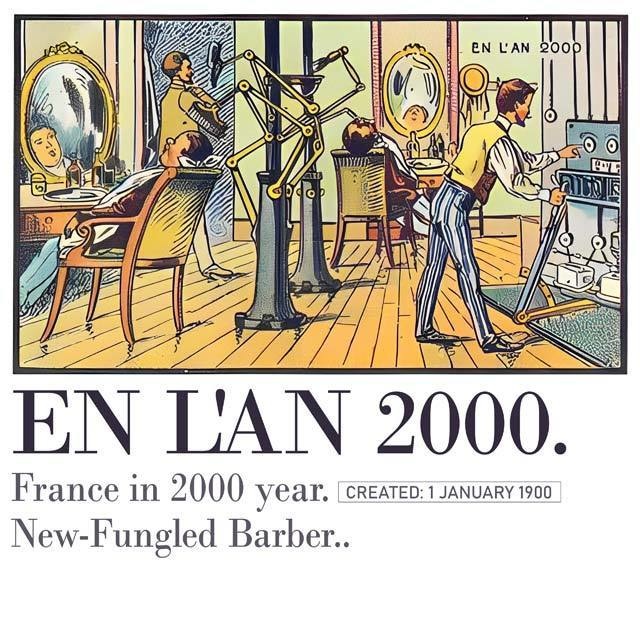 New-fungled barber.《En L'An 2000》