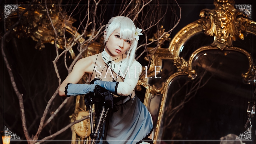 【C101新刊&グッズセット】K (ニーアレプリカント カイネコスプレ写真集)、アクリルキーホルダー