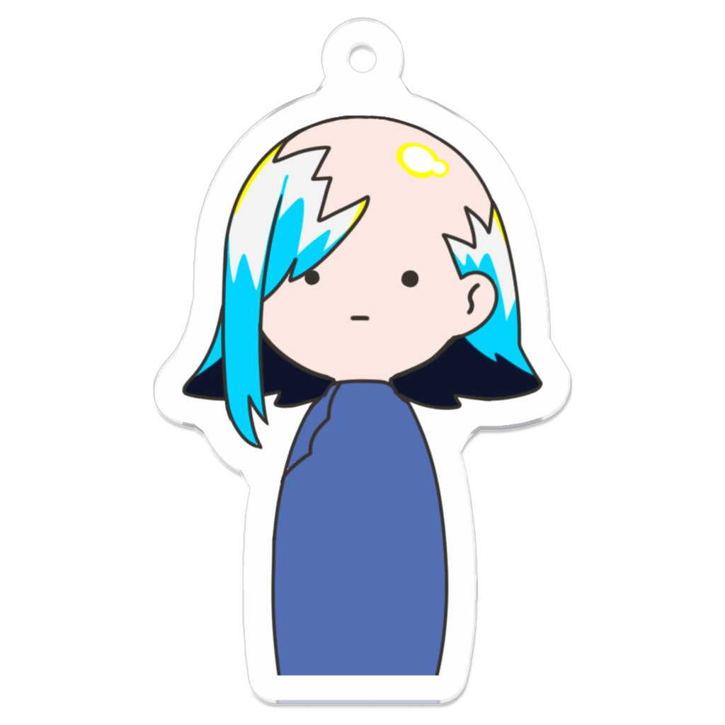 こけしろキーホルダー