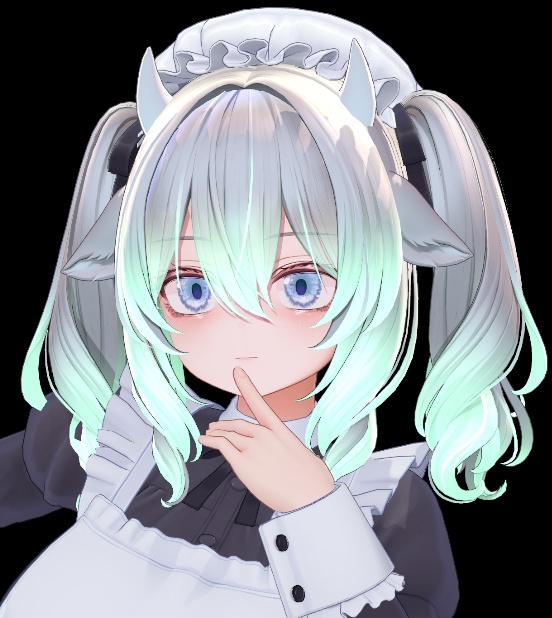 【ミルティナ専用】毛先発光グラデーションヘアテクスチャ|7パターン【vrchat】