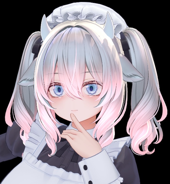 【ミルティナ専用】毛先発光グラデーションヘアテクスチャ|7パターン【vrchat】