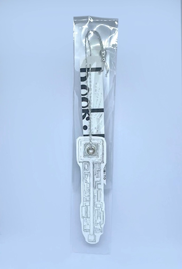 Book Key no.2 四角い□機械仕掛けの鍵のしおり