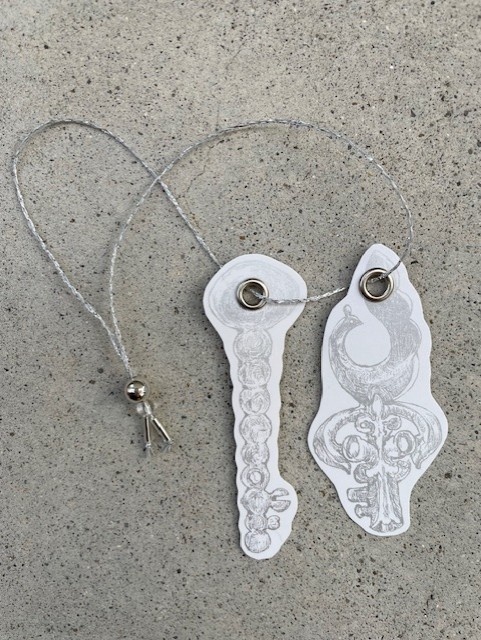 Book Key no.5 henとeggの鍵のしおり