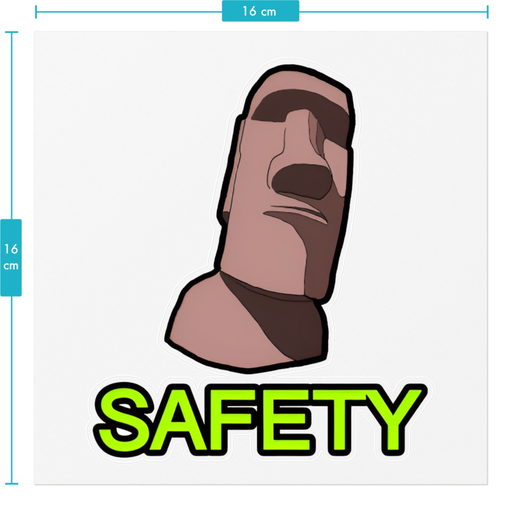 セーフティーステッカー