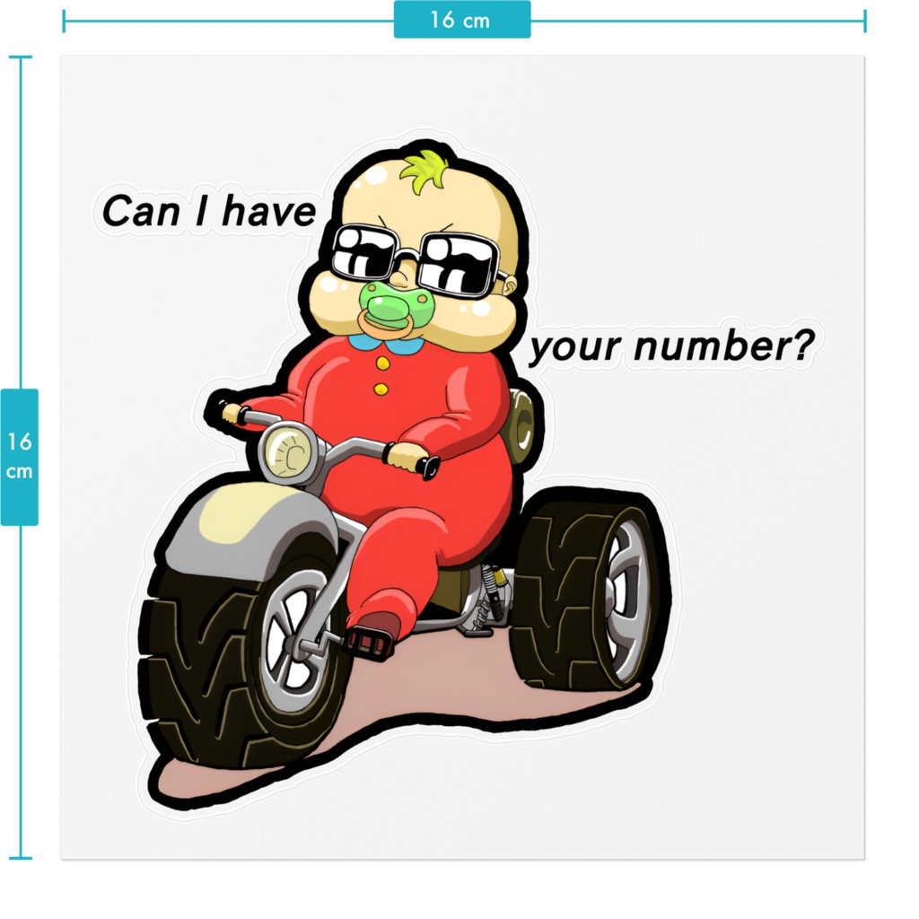 COOL BABYステッカー