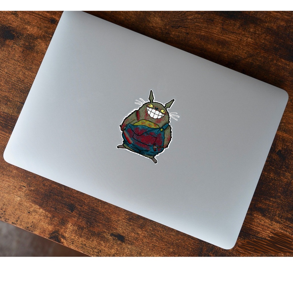 ト〇ロステッカー