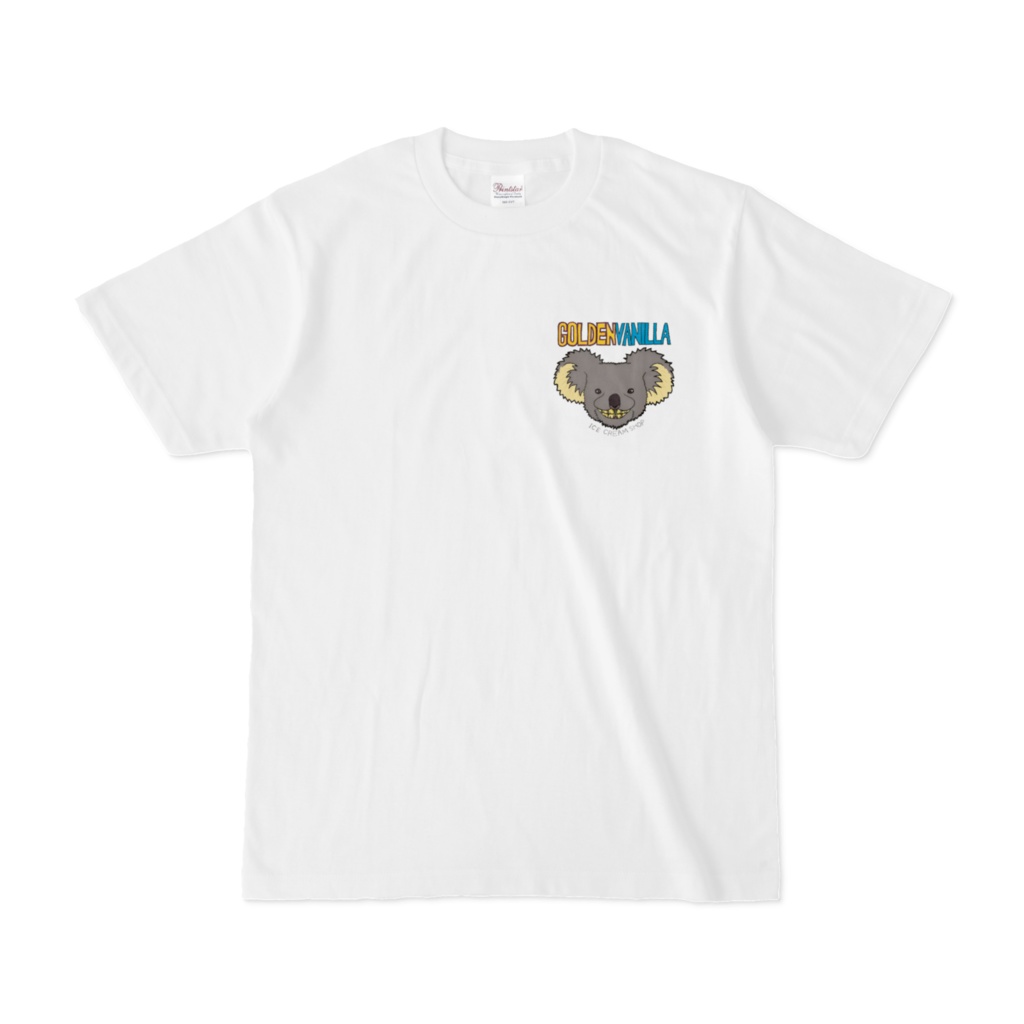 ゴールデンバニラ・アイスクリームショップTシャツ①