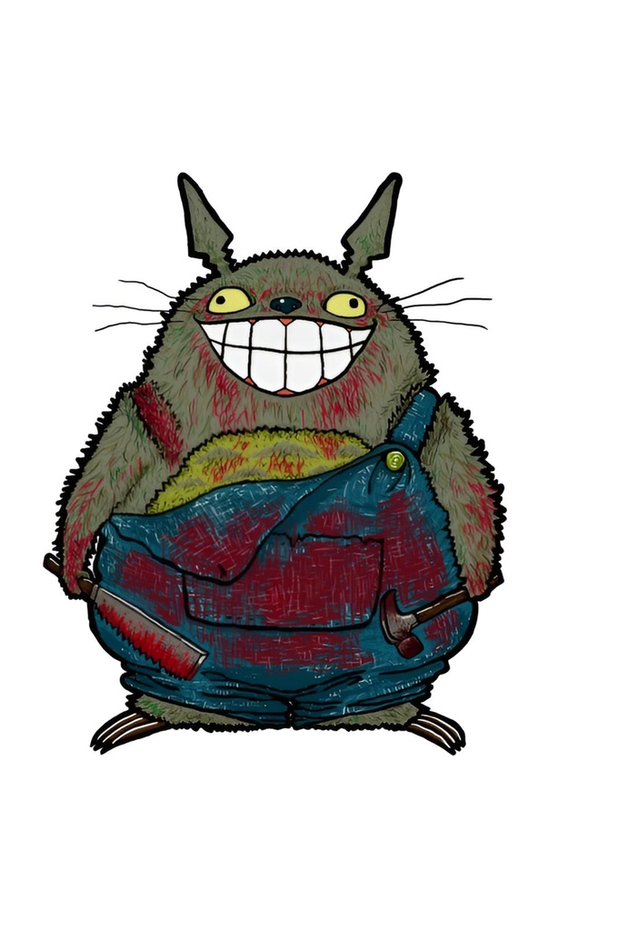 ト〇ロTシャツ②