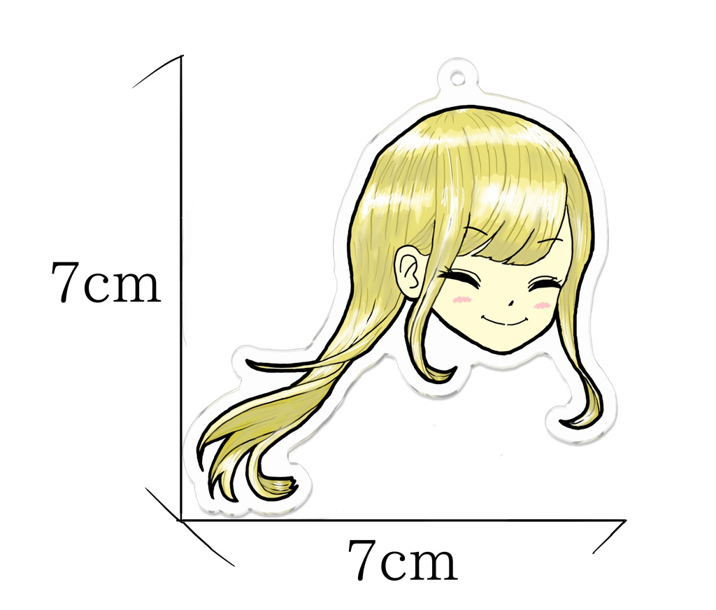 アクリルキーホルダー ガールコレクション⑦