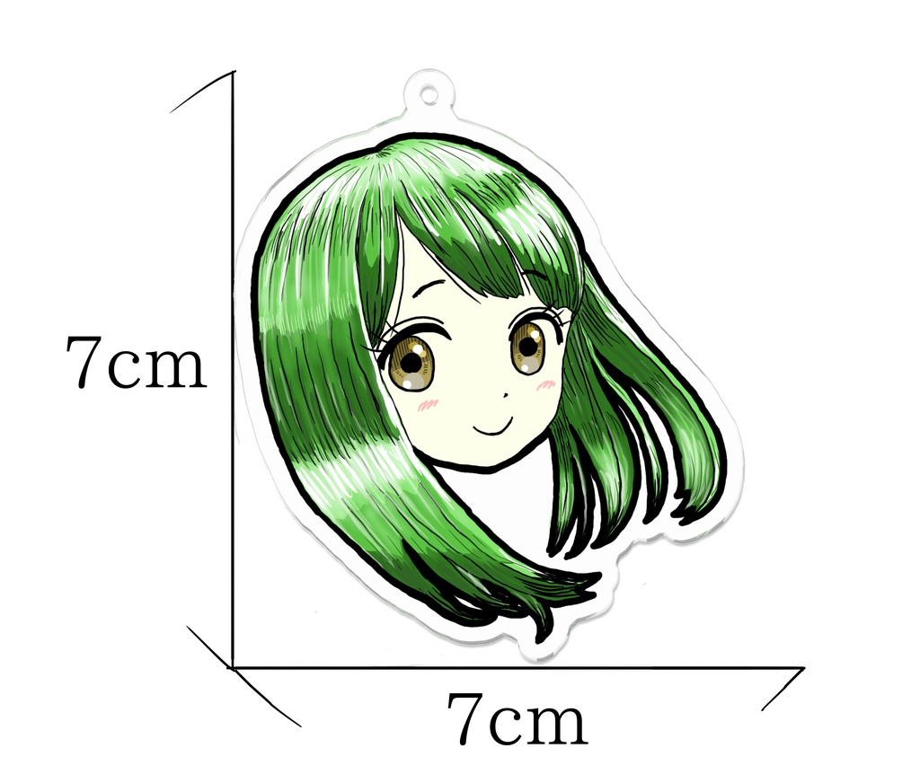 アクリルキーホルダー ガールコレクション⑧