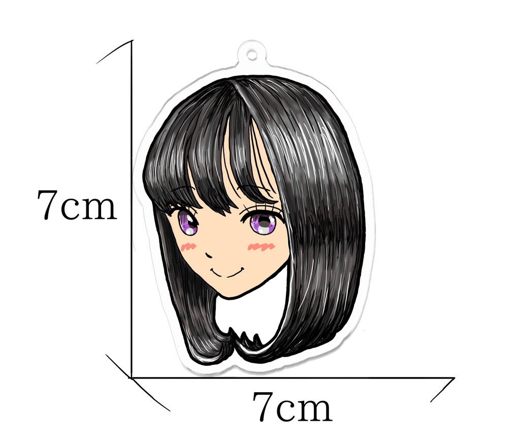 アクリルキーホルダー ガールコレクション⑩