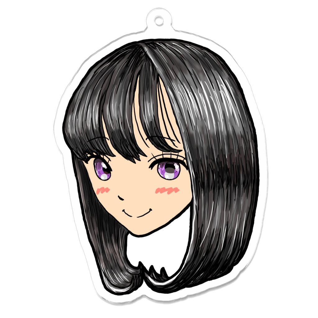 アクリルキーホルダー　ガールコレクション⑩