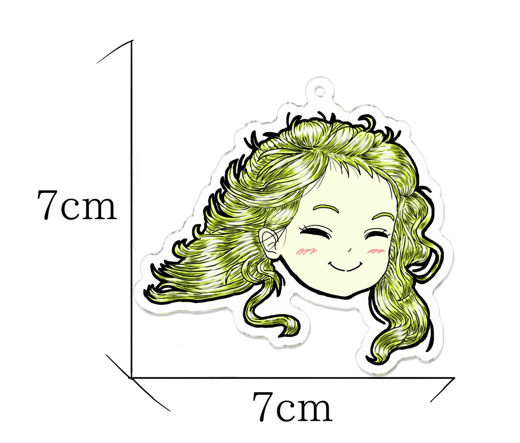 アクリルキーホルダー ガールコレクション⑪
