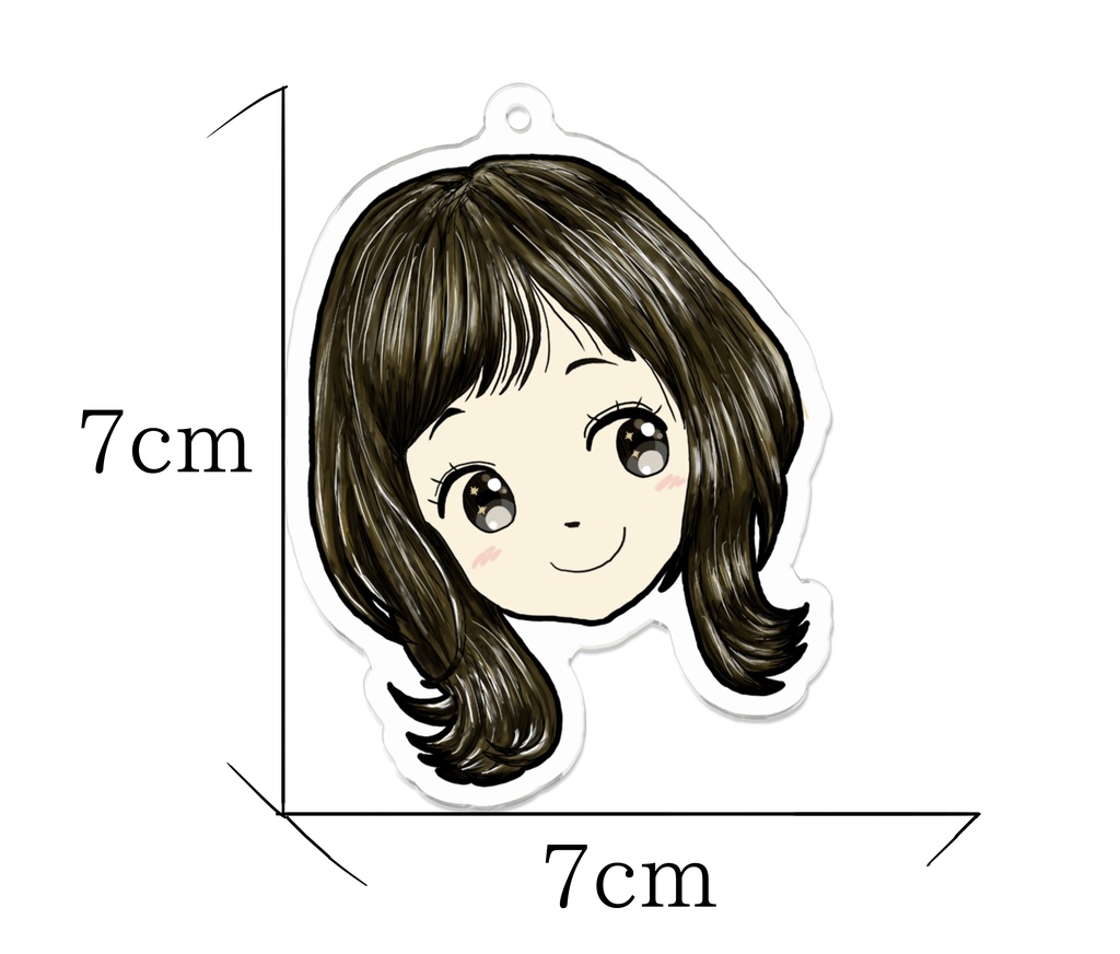 アクリルキーホルダー ガールコレクション①