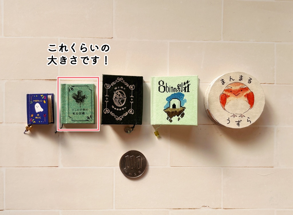 【豆本】どこかの街の鉱石図鑑Ⅲ