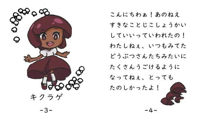 【豆本】終わりの森のきのこ図鑑