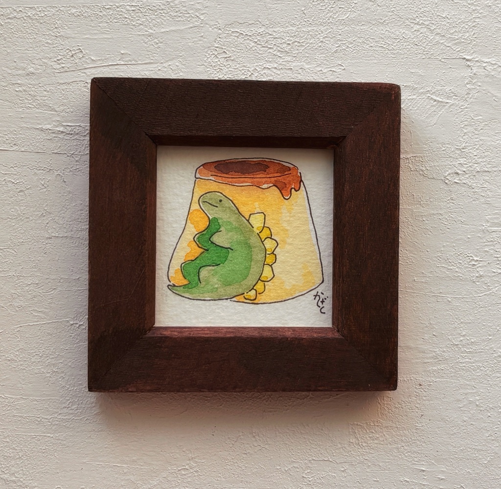 【原画】お菓子とステゴサウルス3