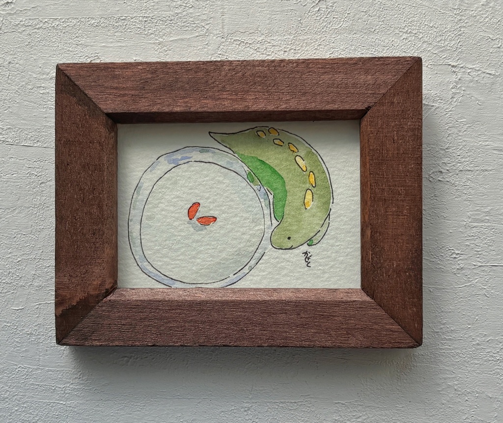 【原画】お菓子とステゴサウルス4