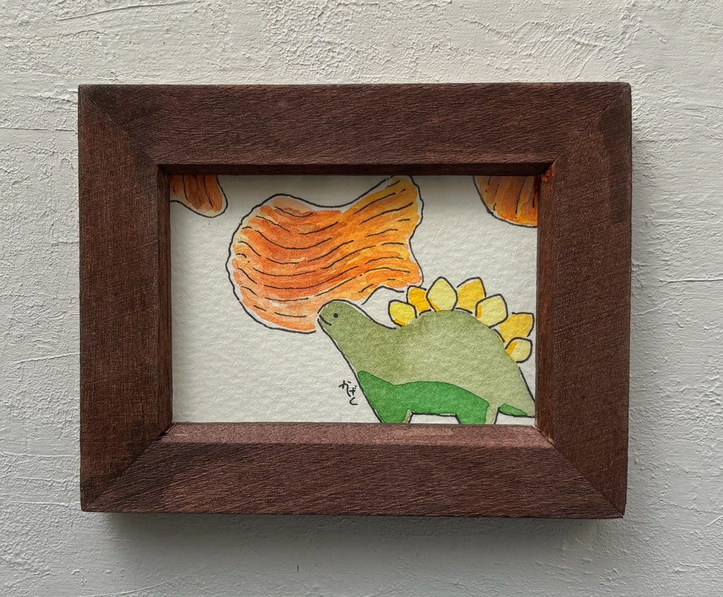 【原画】お菓子とステゴサウルス4