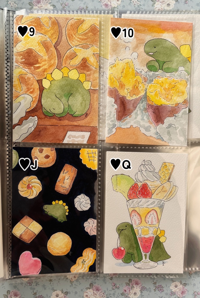 【原画】♥ステゴサウルストランプ♥その他【額なし】