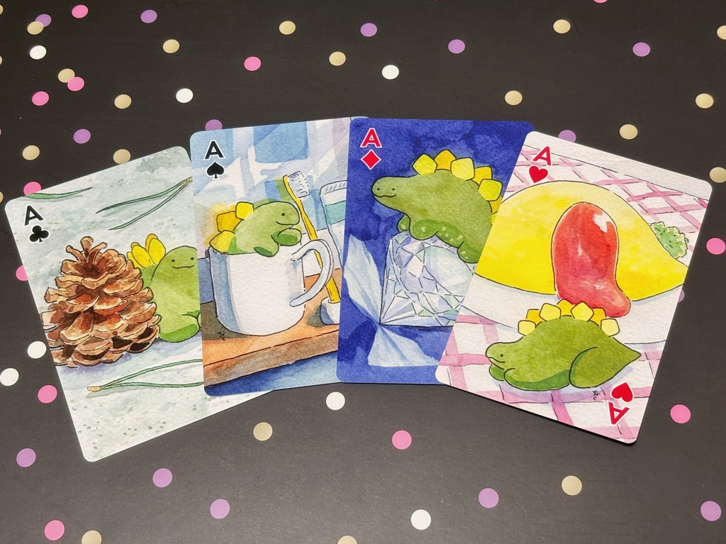 【トランプ】ステゴサウルストランプ