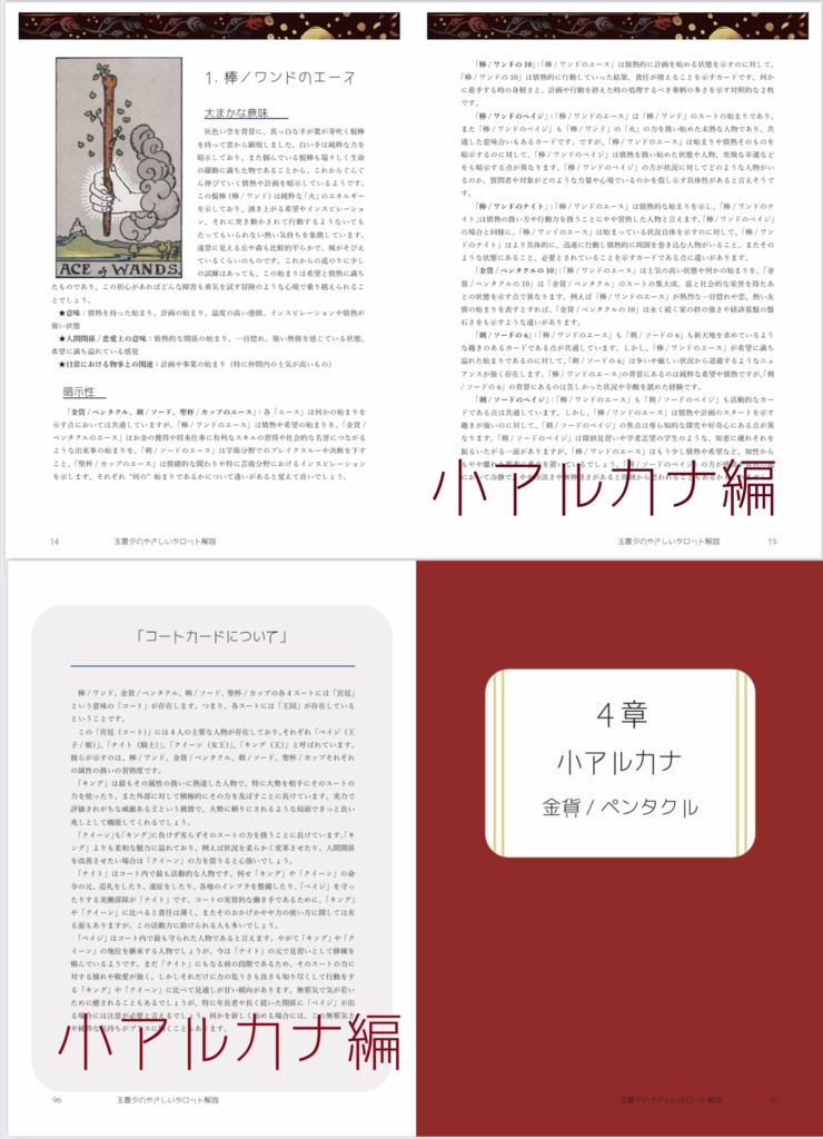 玉置夕のやさしいタロット解説(大アルカナ編+小アルカナ編セット)世界Ver.