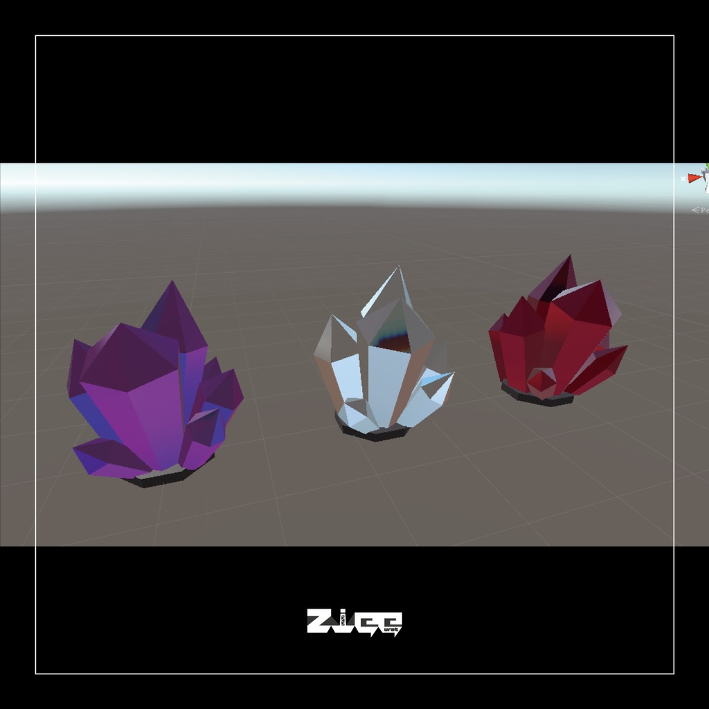 クリスタル素材