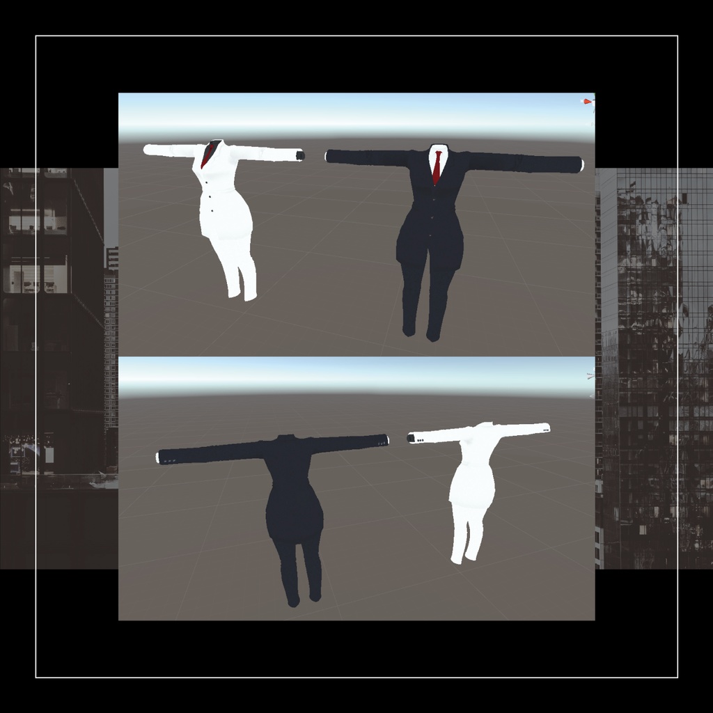 White_suit【ウルフェリア専用衣装】