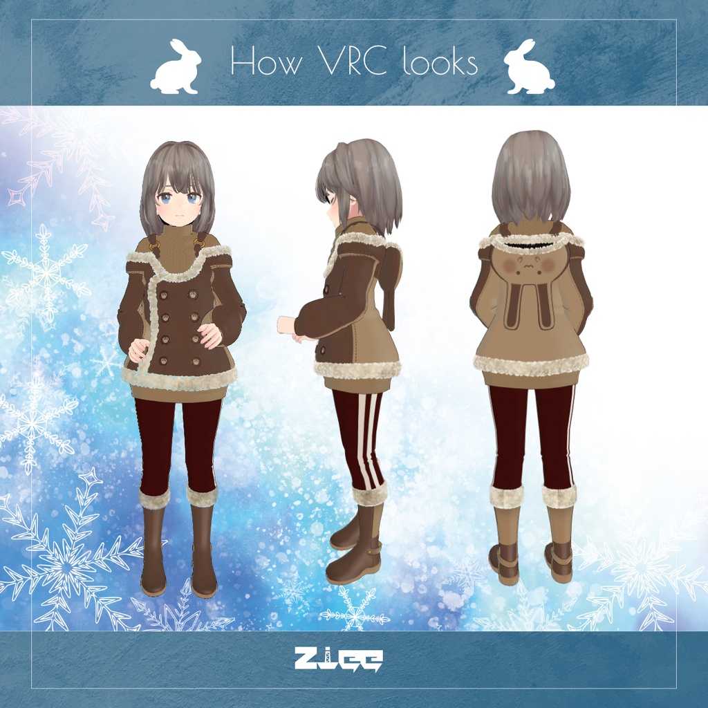 WinterRabbit【薄荷簡易素体対応】