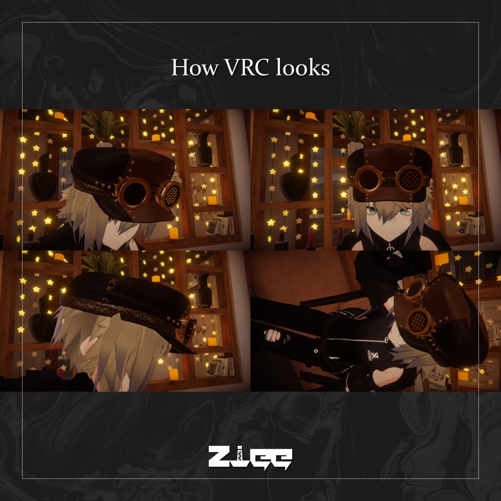 スチームパンク帽子