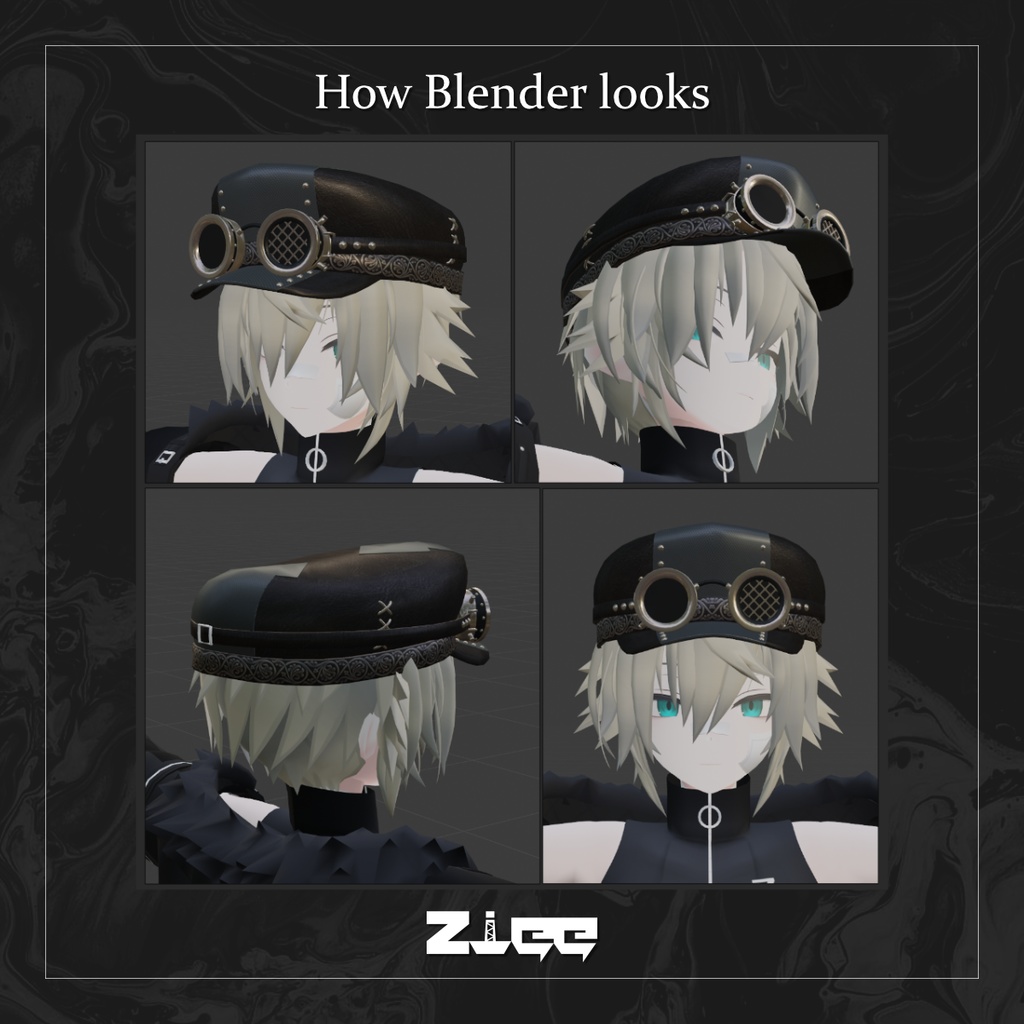 スチームパンク帽子