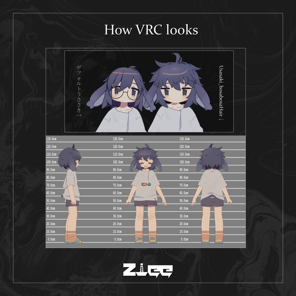 Usasaki_bosabosaHair