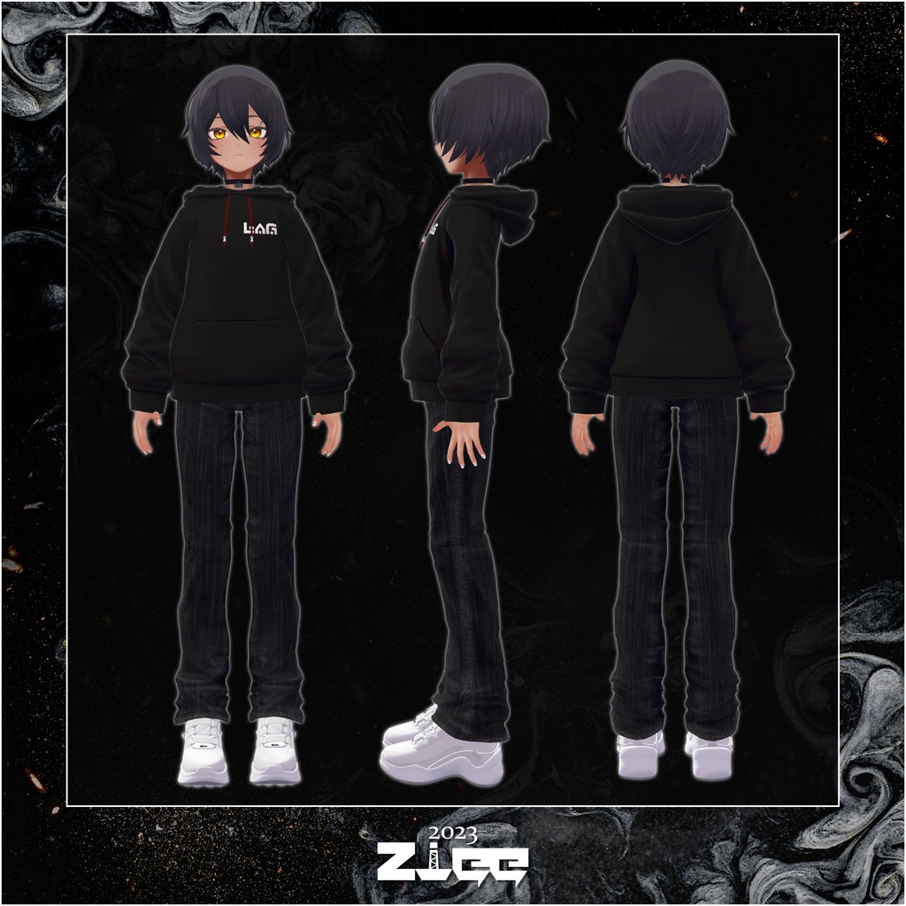 Zigg_Hoodie / Zigg_Shirts(kuuta対応)