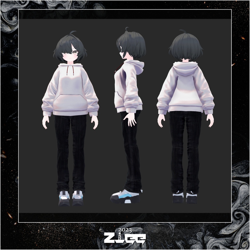 Zigg_Hoodie/Shirts_Set(3type対応)
