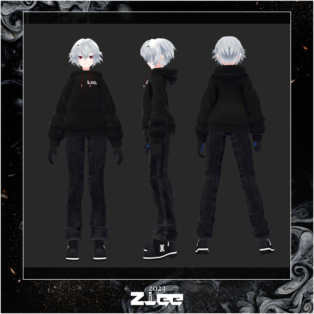Zigg_Hoodie/Shirts_Set(3type対応)