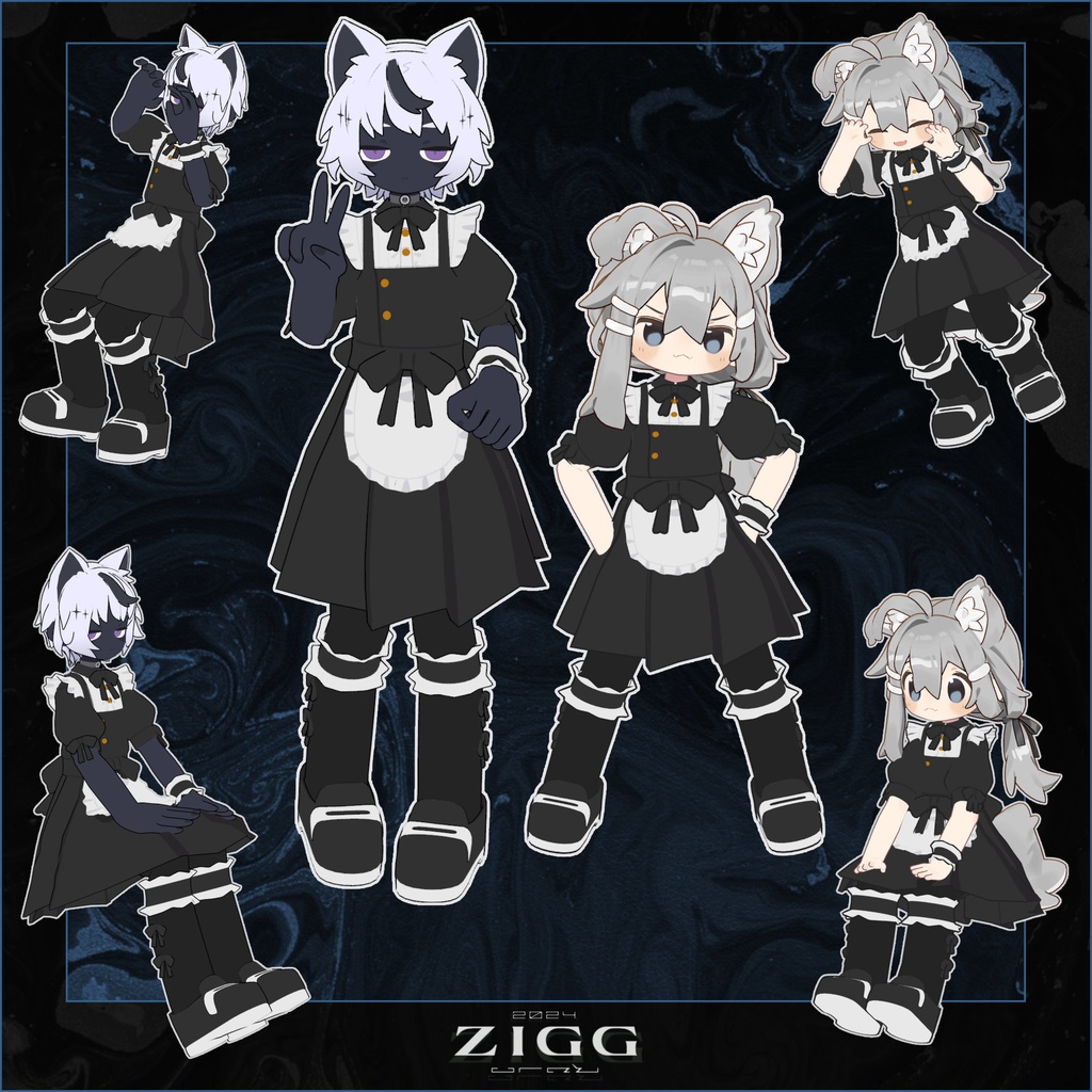 MEIDO_CLOTHS (Kipfel, Mamehita, Siamese seal support)